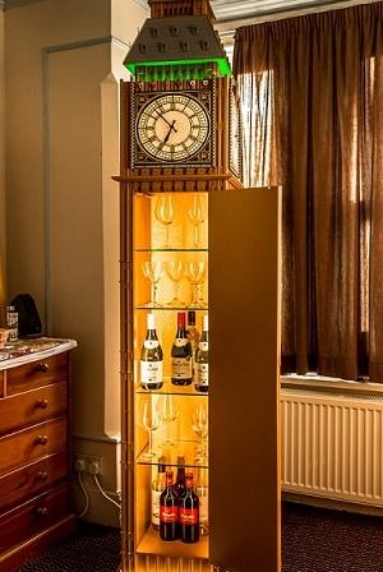 photo of WestminsterClock in the room with the door open